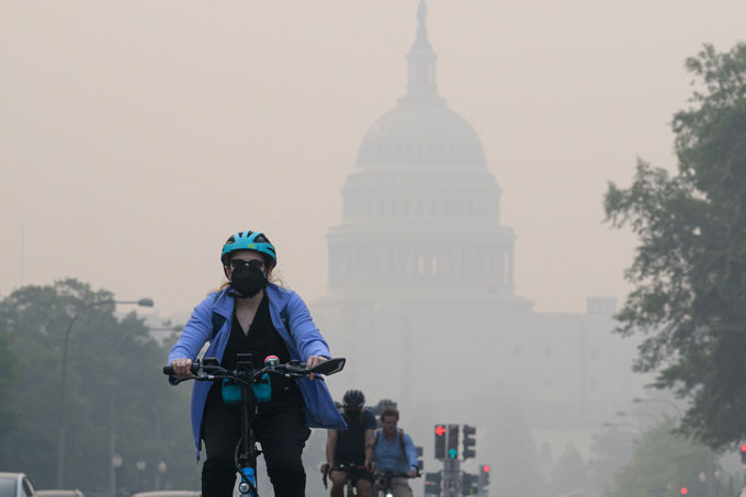 Wildfire smoke is blanketing the U.S. East Coast. It won’t be the last time