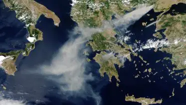 Greece Grapples With Second Wave of Destructive Wildfires in a Month