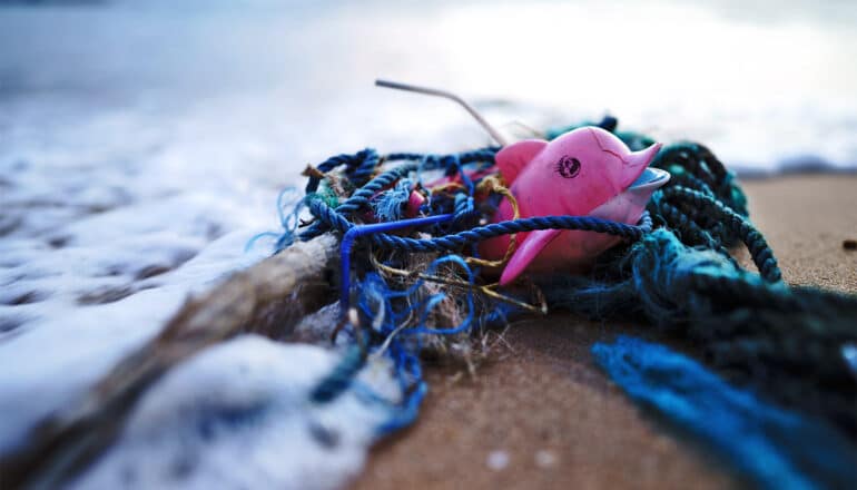 Engineered microorganism breaks down plastic in salt water
