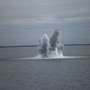 Blasts to clear World War II munitions could contaminate the ocean