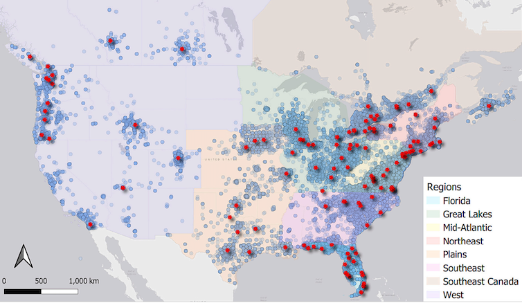 Digitized records from wildlife centers show the most common ways that humans harm wild animals