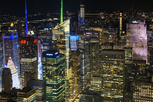 Artificial light lures migrating birds into cities, where they face a gauntlet of threats