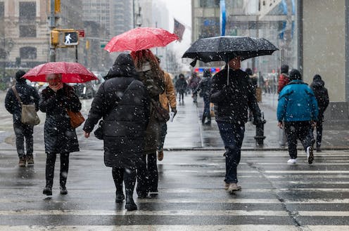 Ice storms, downpours, heavy snow, no snow: Diagnosing ‘warming winter syndrome’