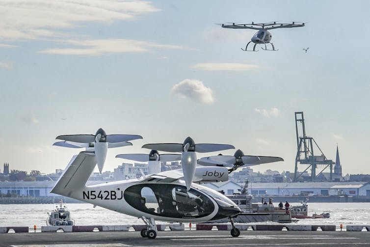 Electric air taxis are on the way –  quiet eVTOLs may be flying passengers as early as 2025