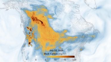 Smoke from Hundreds of Wildfires Darkens Skies Over Canada and the U.S.