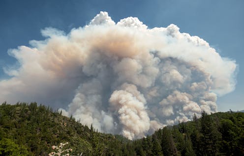 Wildfires can create their own weather, including thunderstorms and tornado-like fire whirls − an atmospheric scientist explains how