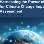 Harnessing the power of AI for climate change impact assessment