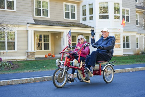 Cycling can make seniors healthier and more independent − here’s how to design bikes and networks that meet their needs