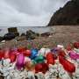 Chinese island plastic pollution turned into artistic omens