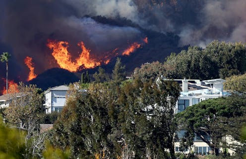 Southern California is extremely dry, and that’s fueling fires − maps show just how dry