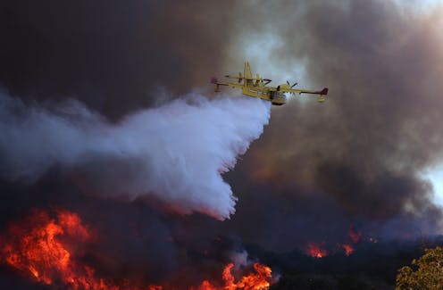 Firefighting planes are dumping ocean water on the Los Angeles fires − why using saltwater is typically a last resort