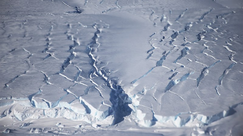Hidden Antarctic lakes could supercharge sea level rise