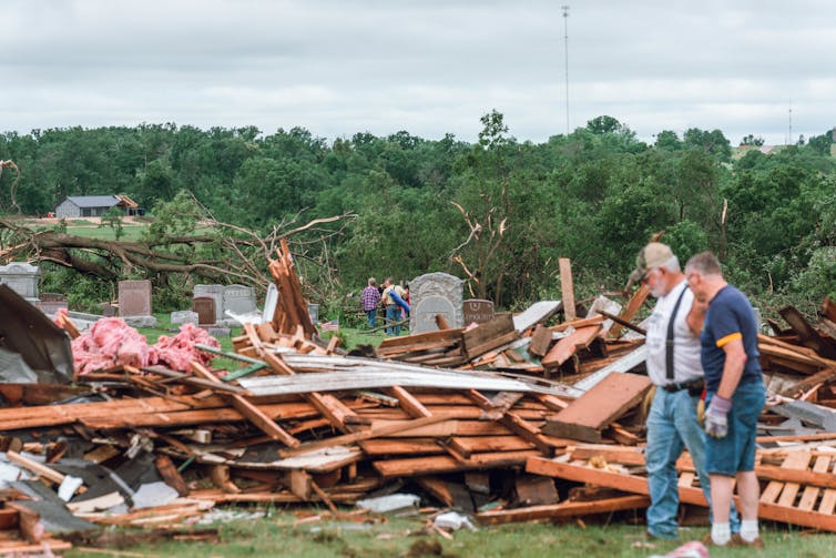 The aftermath of floods, hurricanes and other disasters can be hardest on older rural Americans – here’s how families and neighbors can help