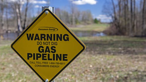 Methane leaks from gas pipelines are a hidden source of widespread air pollution