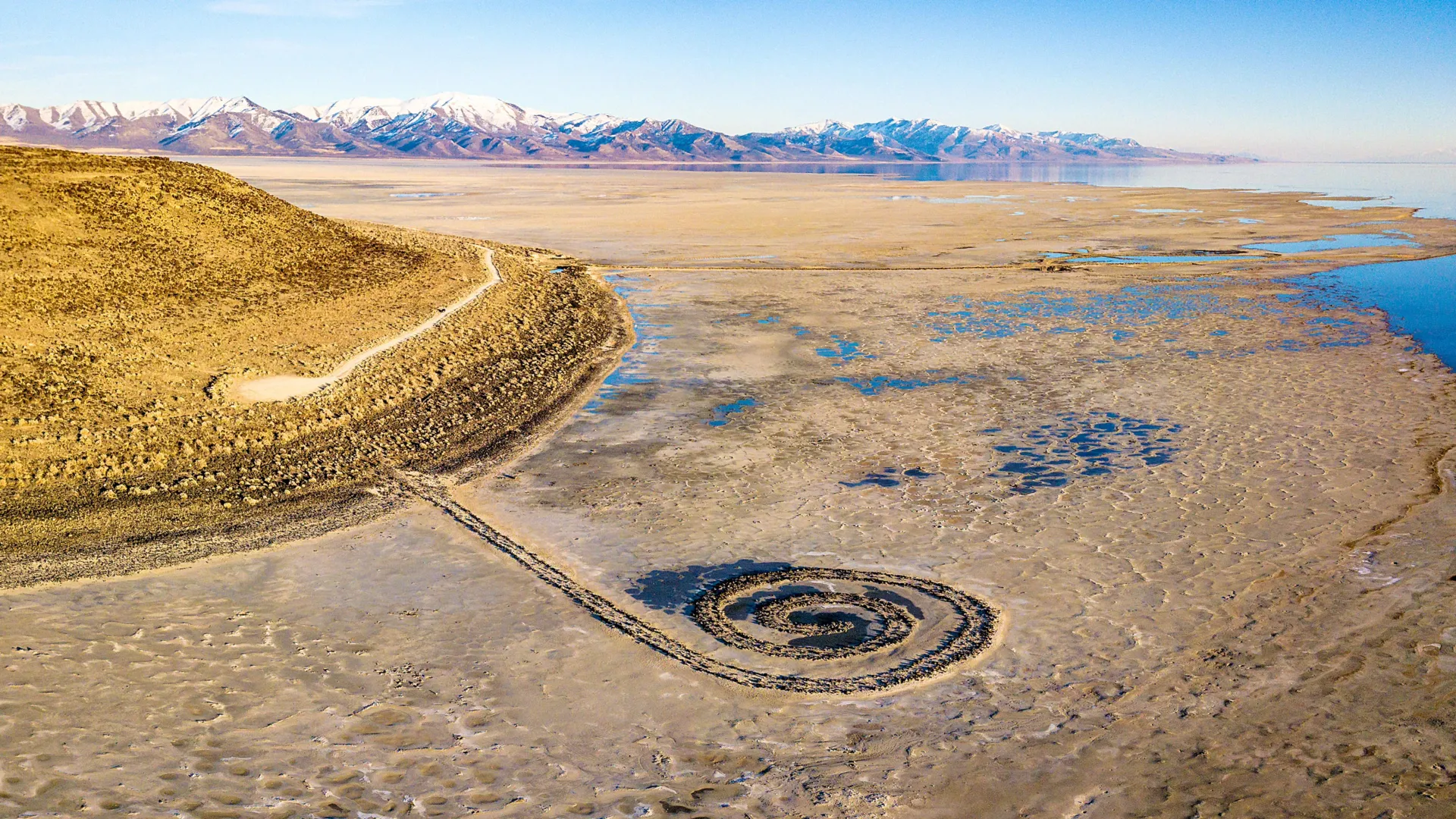Scientists stunned as strange islands and hidden springs appear in the Great Salt Lake