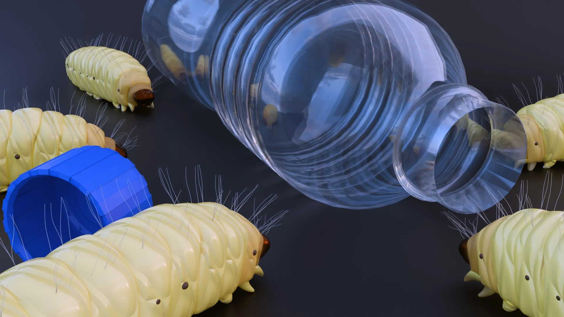 These “plastivore” caterpillars can devour a plastic bag in just 24 hours