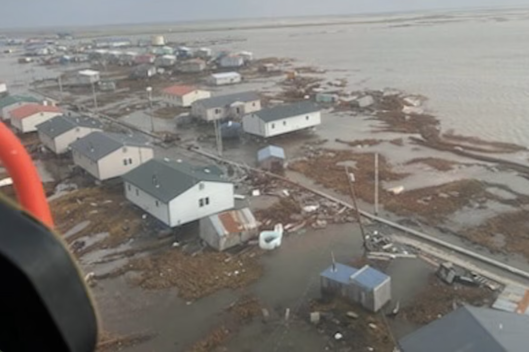 Typhoon leaves flooded Alaska villages facing a storm recovery far tougher than most Americans will ever experience