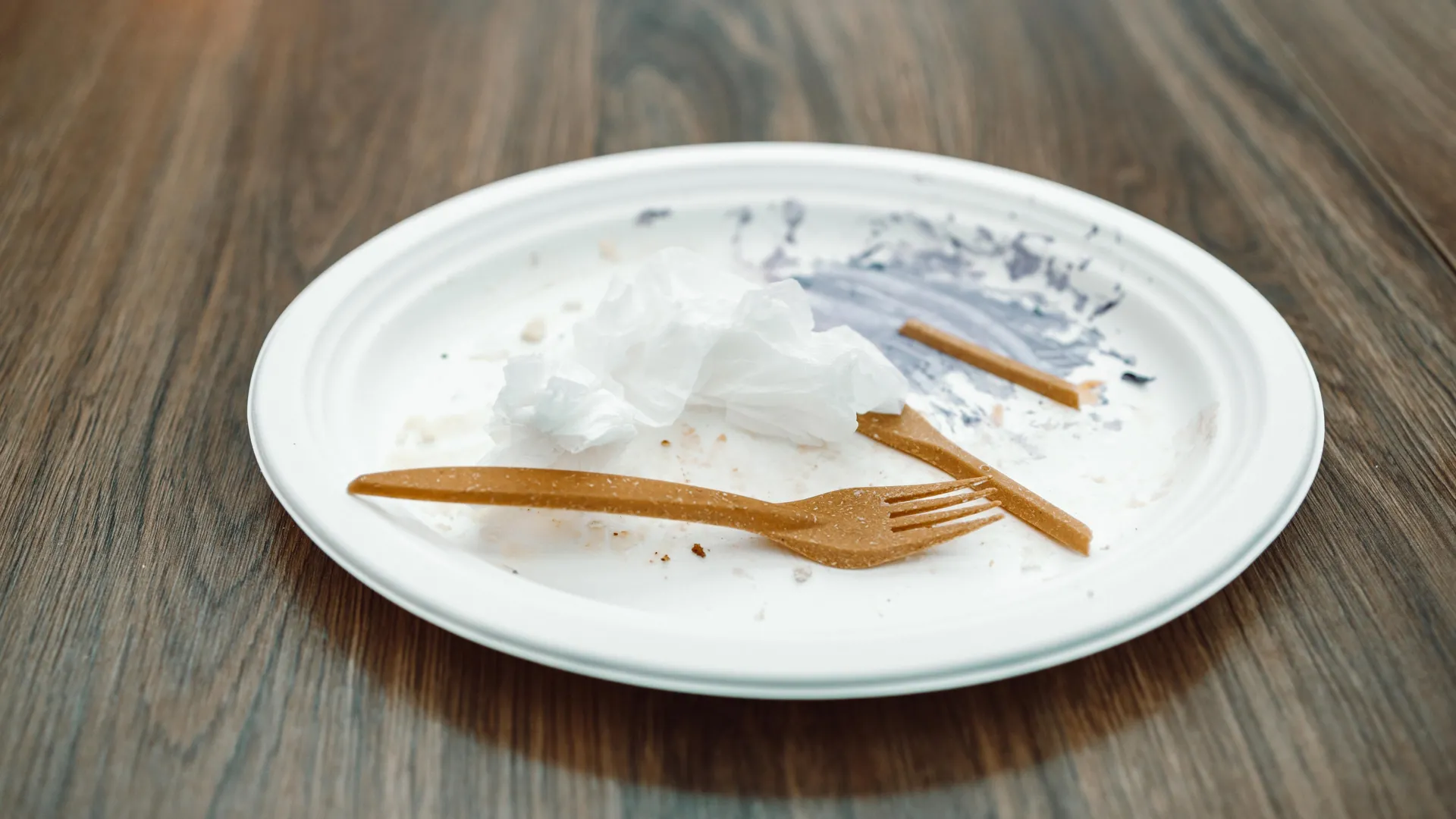 This plastic is made from milk and it vanishes in 13 weeks