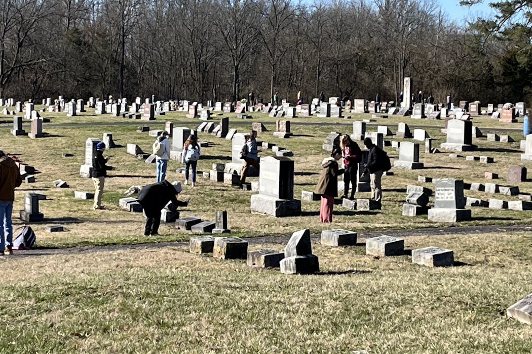 Mapping cemeteries for class – how students used phones and drones to help a city count its headstones