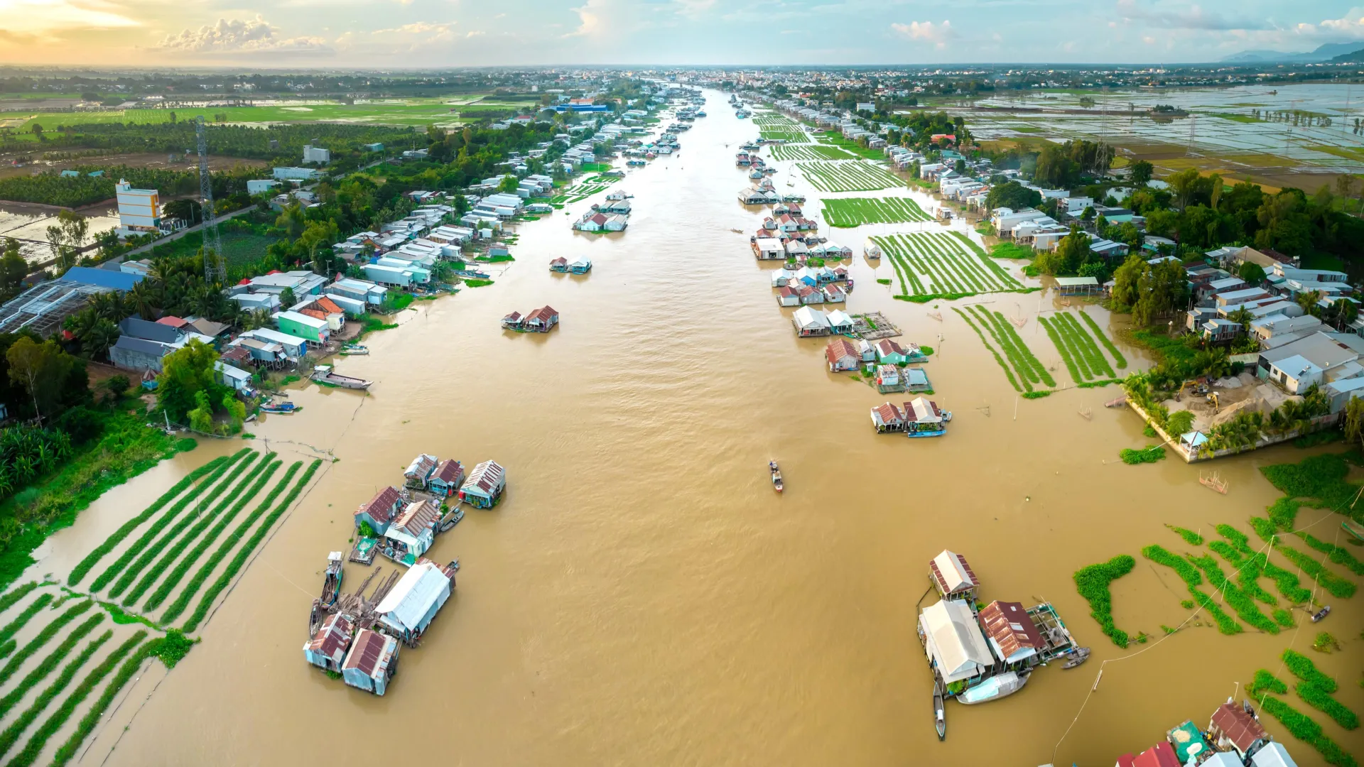 Hundreds of millions at risk as river deltas sink faster than rising seas