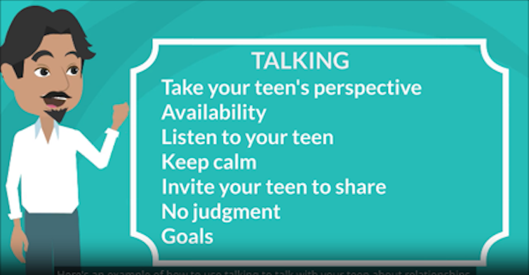 Dads today talk more freely with their teens about sex and relationships