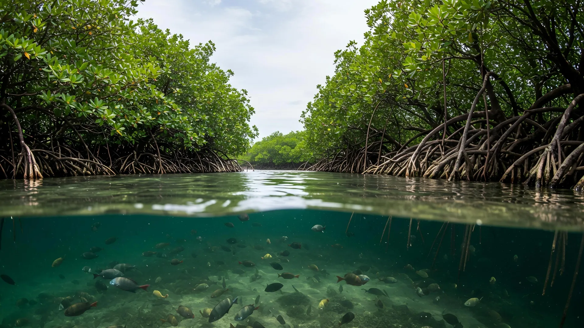 Rising seas could drown mangroves and release vast stores of carbon