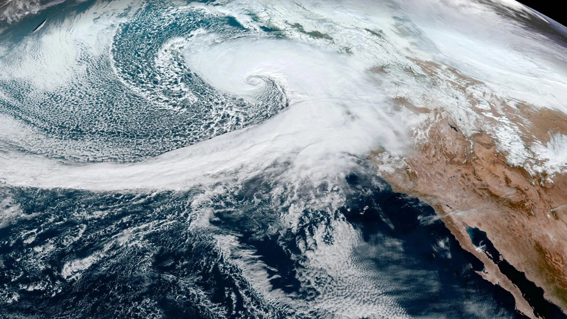 A slowing Atlantic current could unleash stronger California storms
