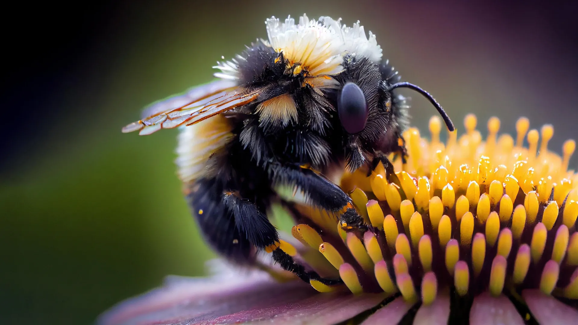 Bumblebees collect up to 7 times more toxic metals than honeybees
