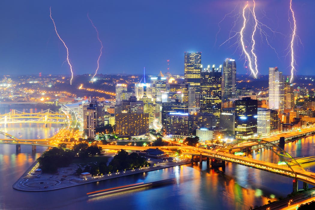 Severe storms battered Pittsburgh twice as often as usual this spring – a meteorologist explains why