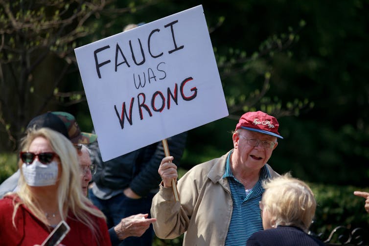 Trust is a behavior, not a credential – and that explains the Rodgers-Fauci divide